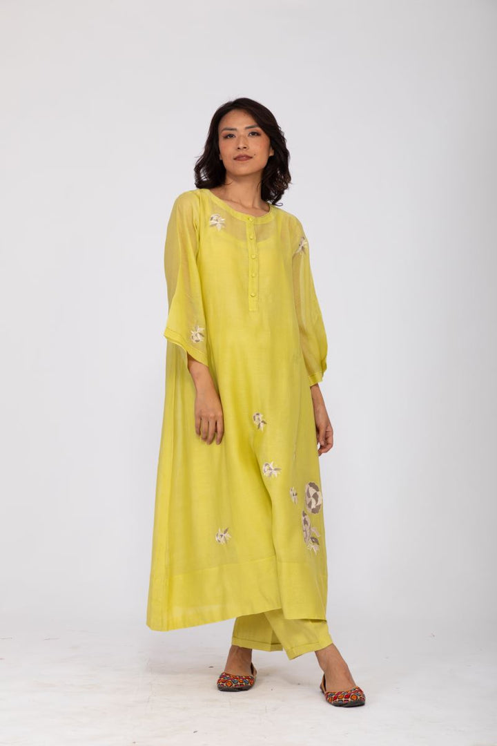 AMALTAAS OCHRE CO-ORD SET