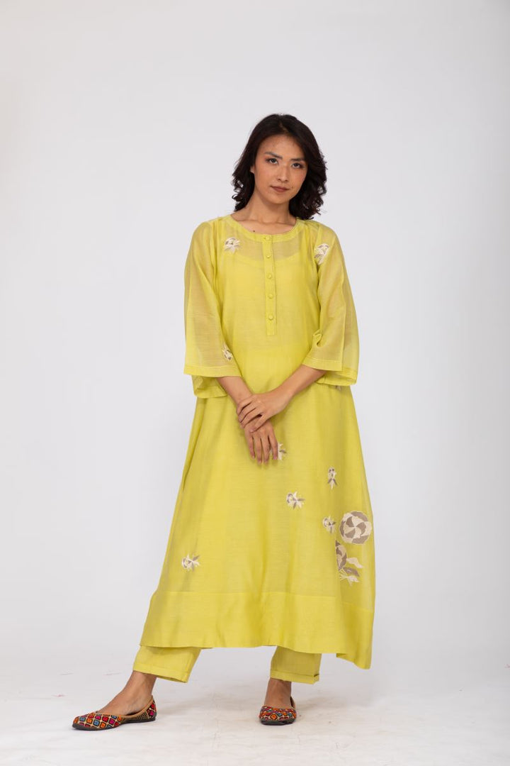 AMALTAAS OCHRE CO-ORD SET