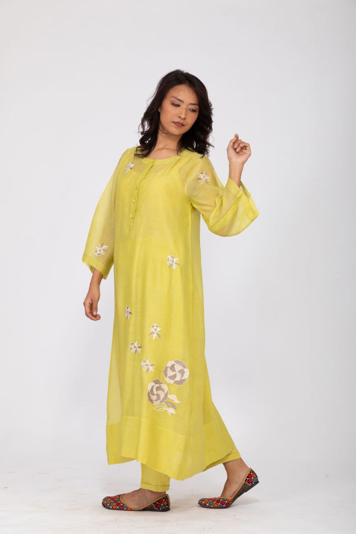 AMALTAAS OCHRE CO-ORD SET