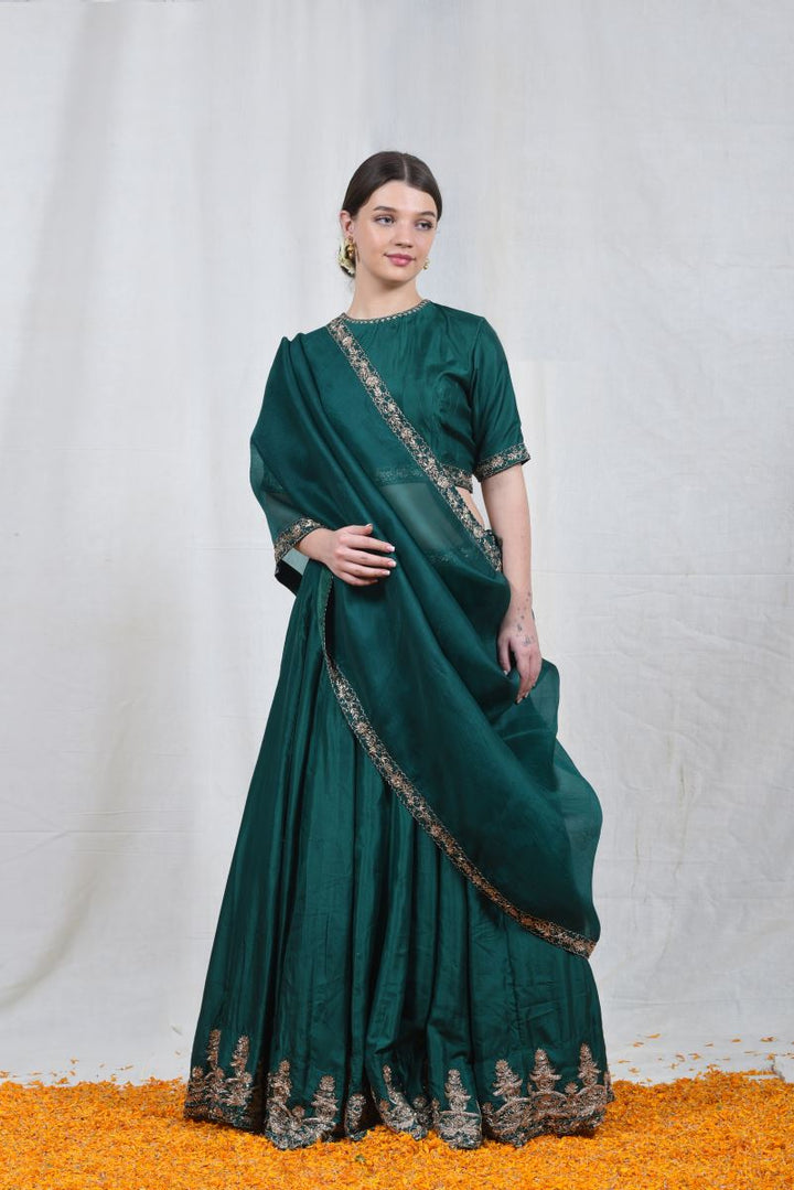 Bahaar lehenga set-1