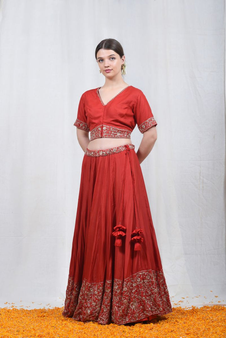 Bahaar lehenga set-5