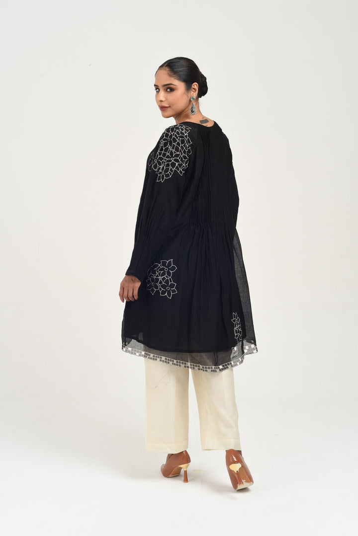 MIRAYA TUNIC SET BLACK