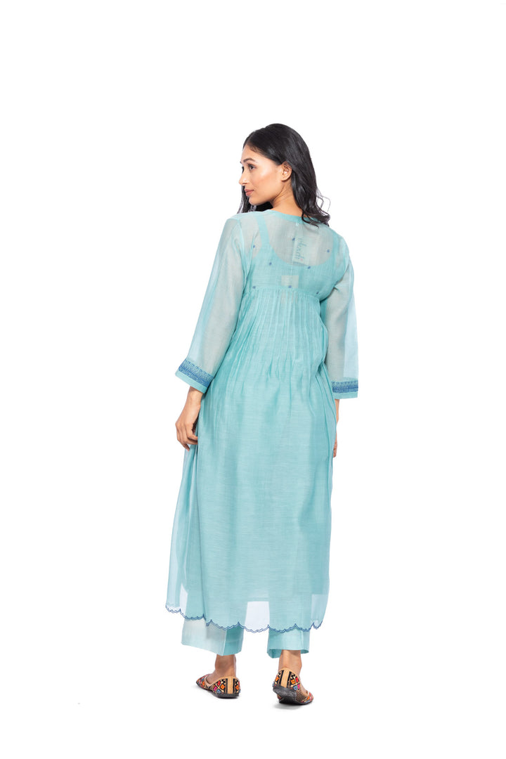 ROSETTE TEAL LILY TUNIC SET 5