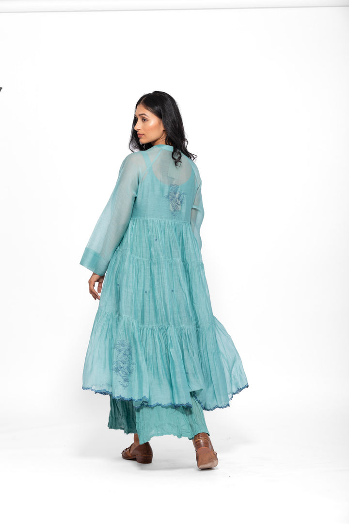 ROSETTE TEAL LILY RAYA DRESS 71
