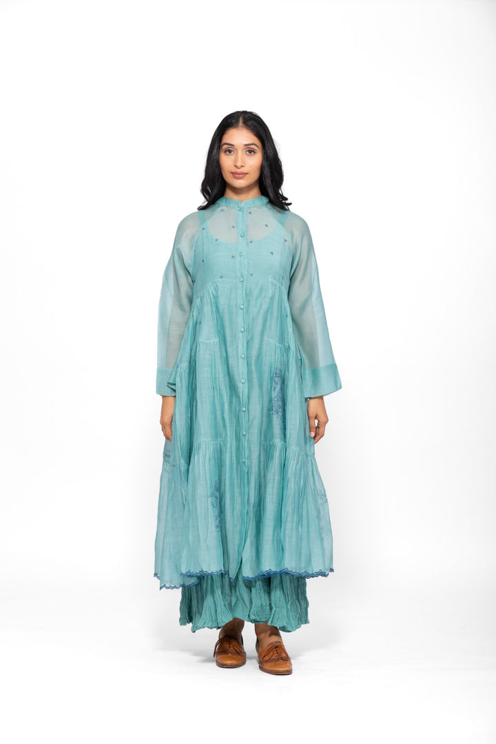 ROSETTE TEAL LILY RAYA DRESS 71