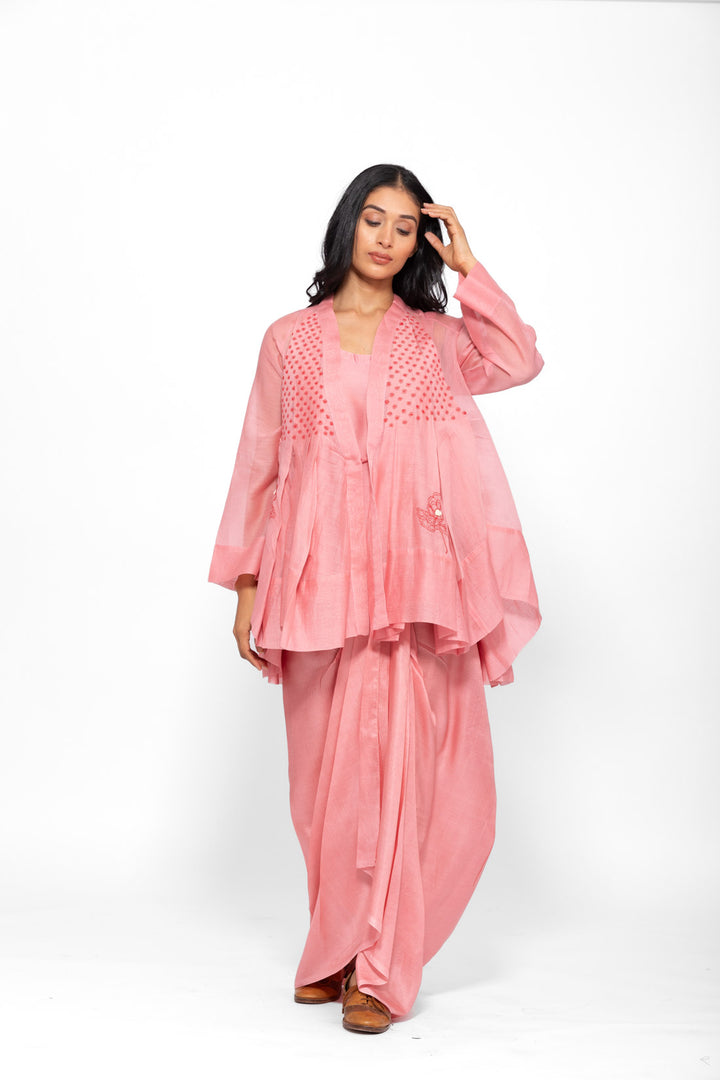ROSETTE ROSE RAYA  INK JACKET SET