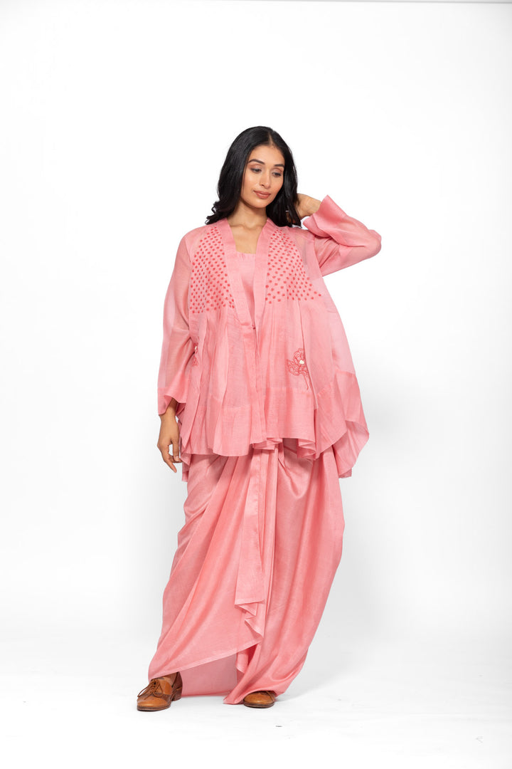 ROSETTE ROSE RAYA  INK JACKET SET