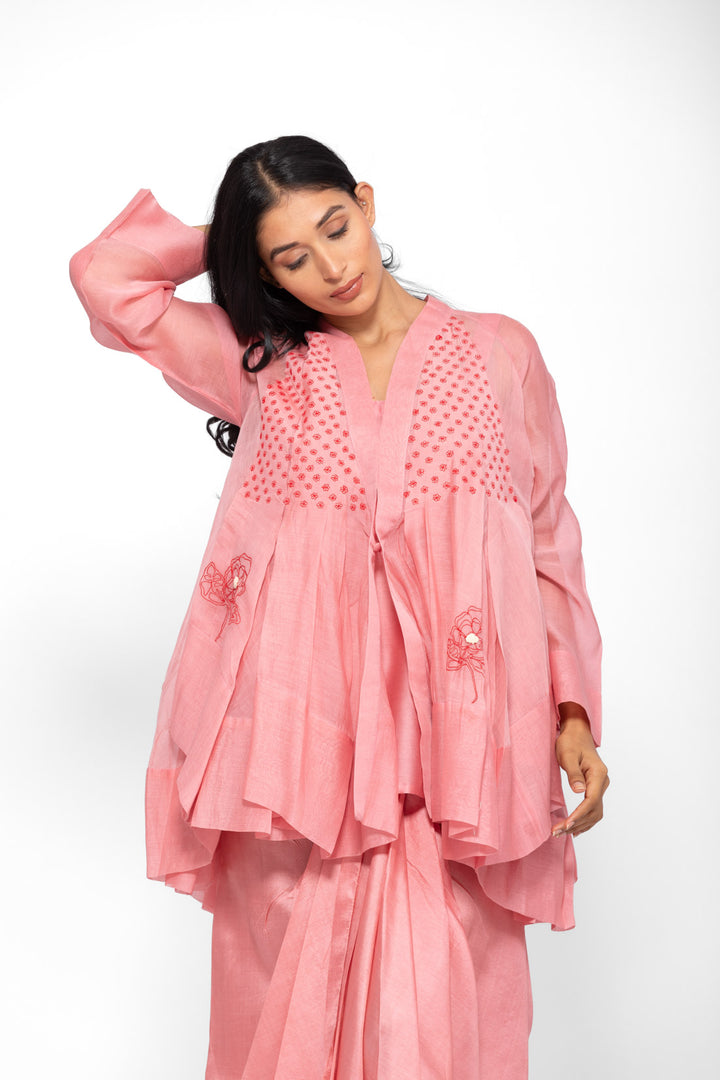 ROSETTE ROSE RAYA  INK JACKET SET