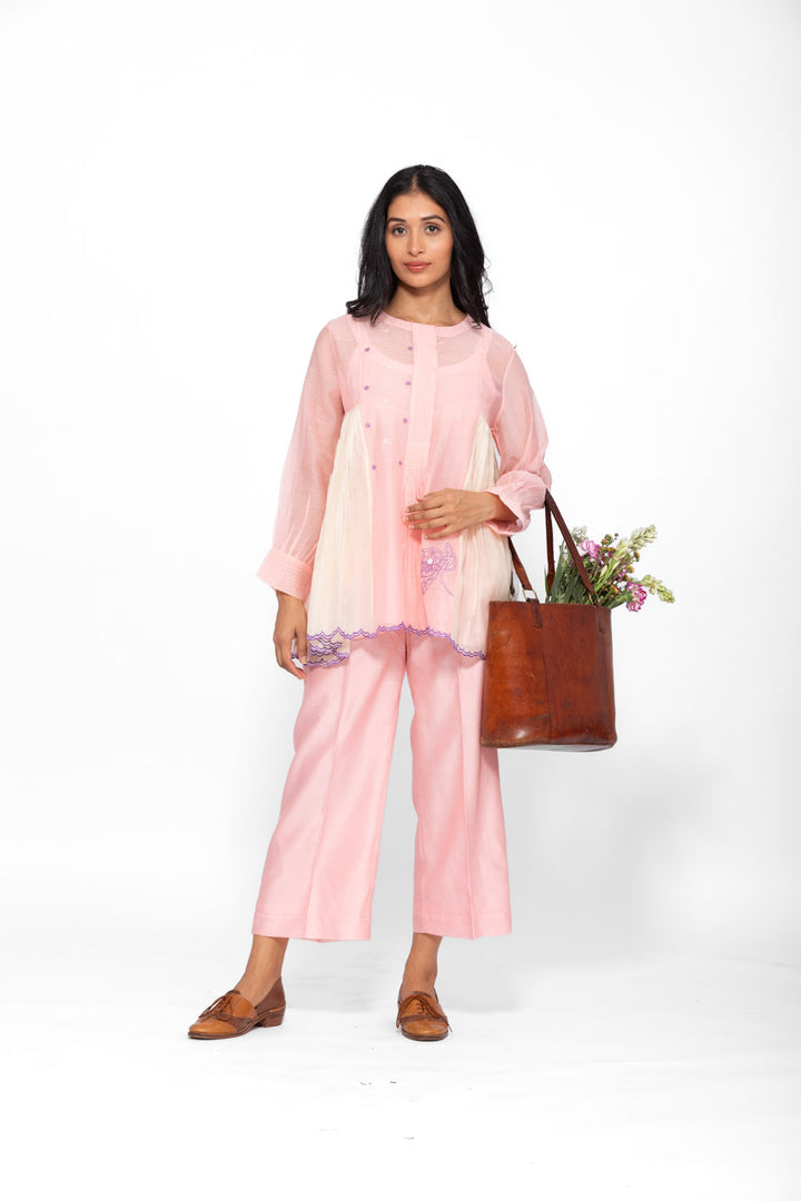 ROSETTE PINK LILY PERU COORD SET 1