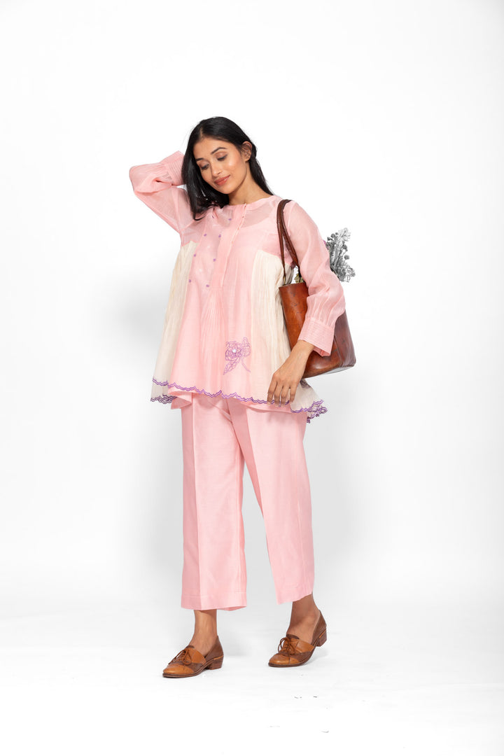 ROSETTE PINK LILY PERU COORD SET 1