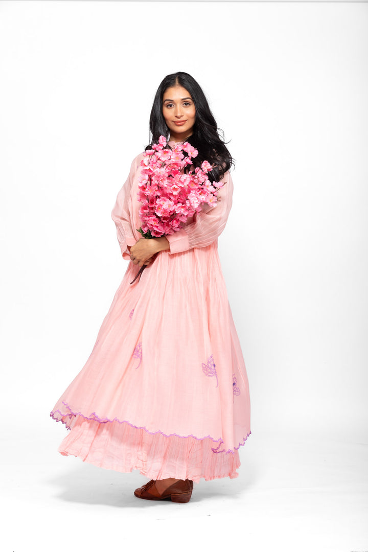 ROSETTE PINK LILY RAYA DRESS 6