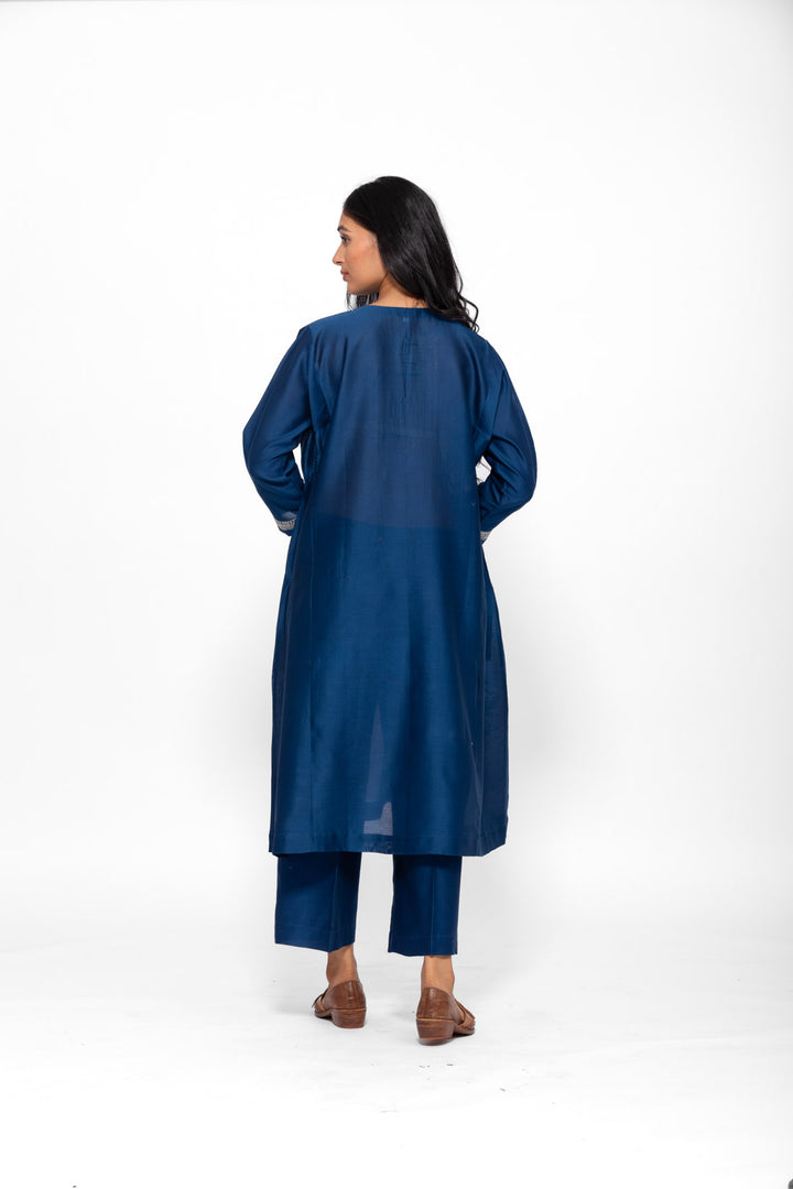 ROSETTE BLUE LILY GABA TUNIC SET 1