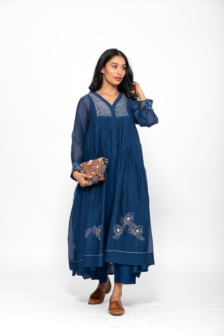 ROSETTE BLUE LILY TUNIC SET 2
