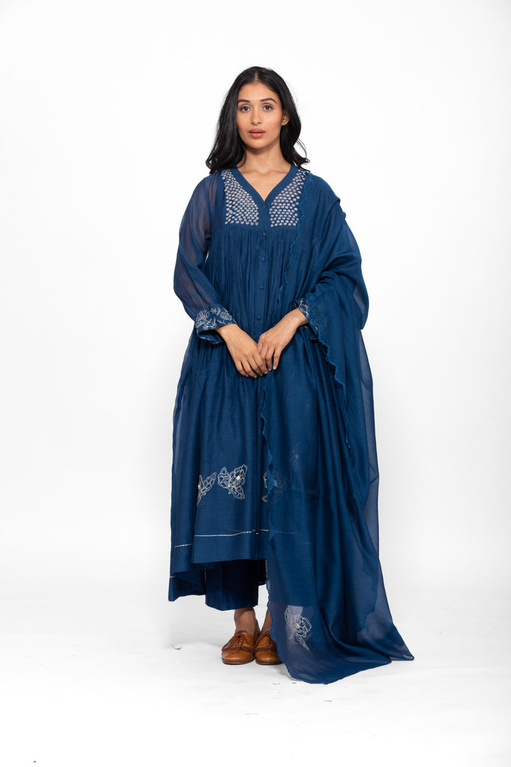 ROSETTE BLUE LILY TUNIC SET 2