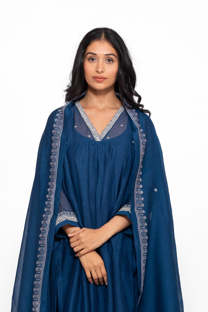 ROSETTE BLUE LILY TUNIC SET 4