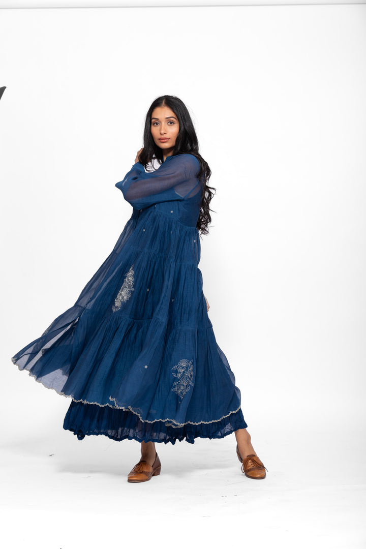 ROSETTE BLUE LILY RAYA DRESS 1