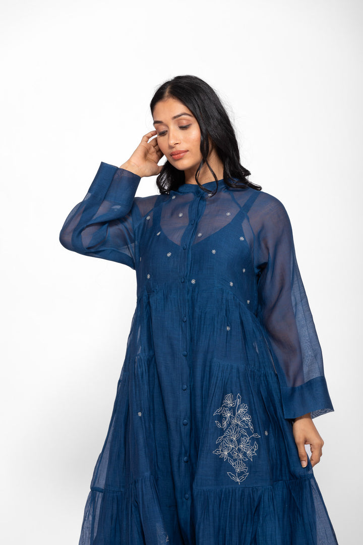 ROSETTE BLUE LILY RAYA DRESS 1
