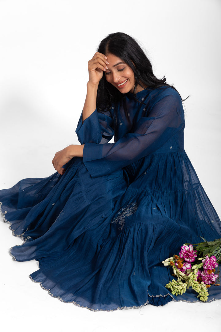 ROSETTE BLUE LILY RAYA DRESS 1