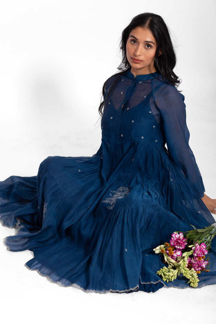 ROSETTE BLUE LILY RAYA DRESS 1