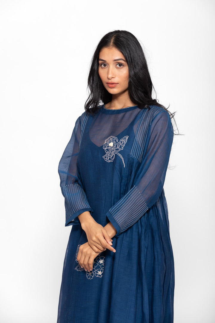 ROSETTE BLUE LILY RAYA DRESS 2