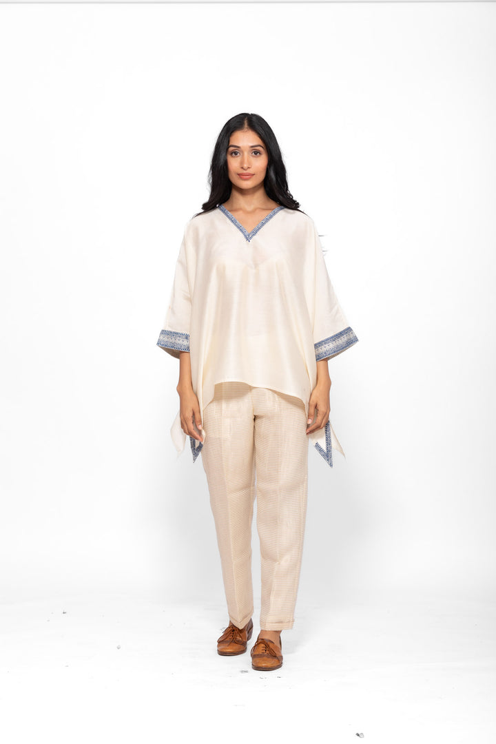 ROSETTE BLUE AND WHITE LILY CO-ORD SET 1