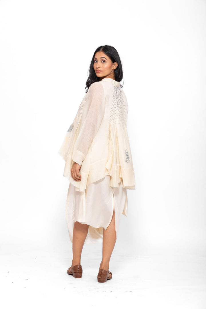 ROSETTE BLUE WHITE LILY JACKET 1