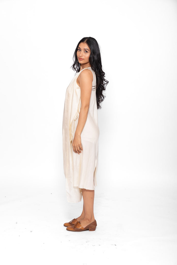 ROSETTE BLUE  WHITE LILY RAYA DRESS AND JACKET 2