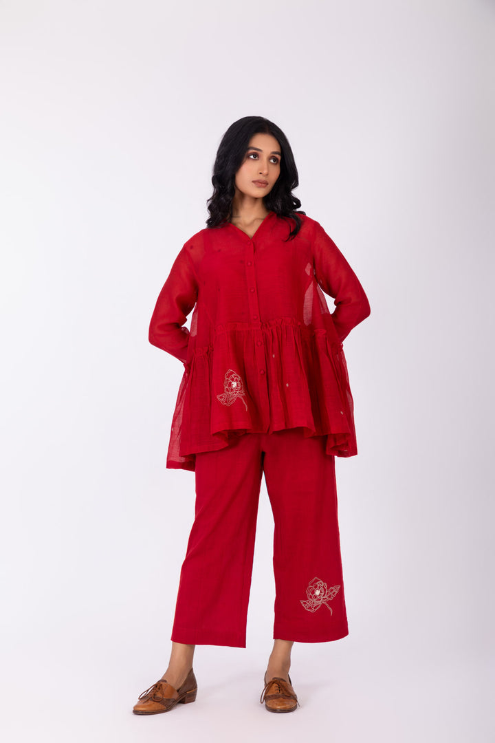 ROSETTE CRIMSON INK CO-ORD SET