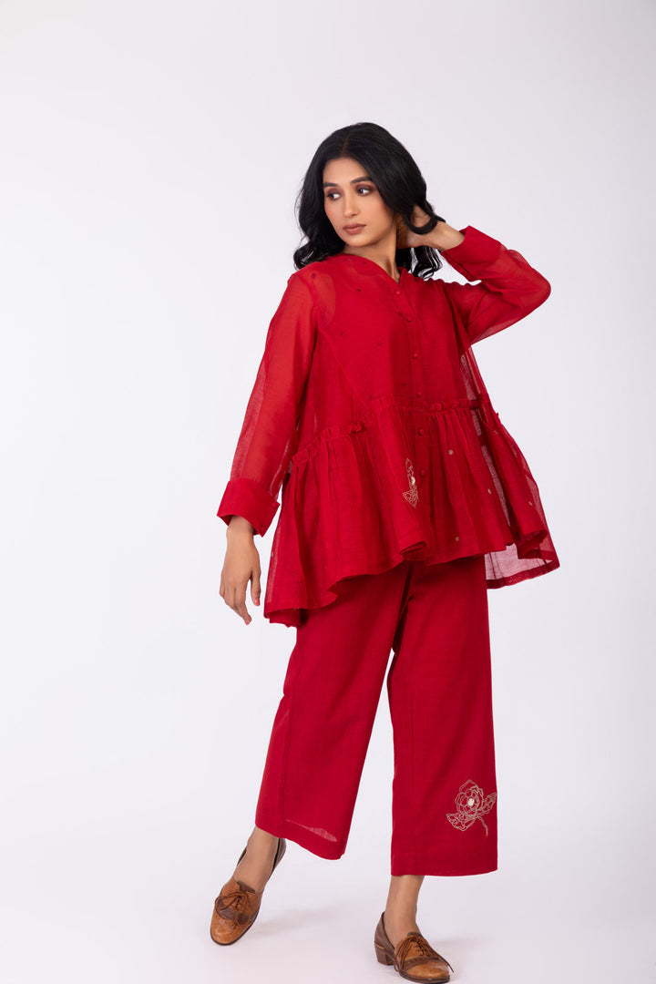 ROSETTE CRIMSON INK CO-ORD SET