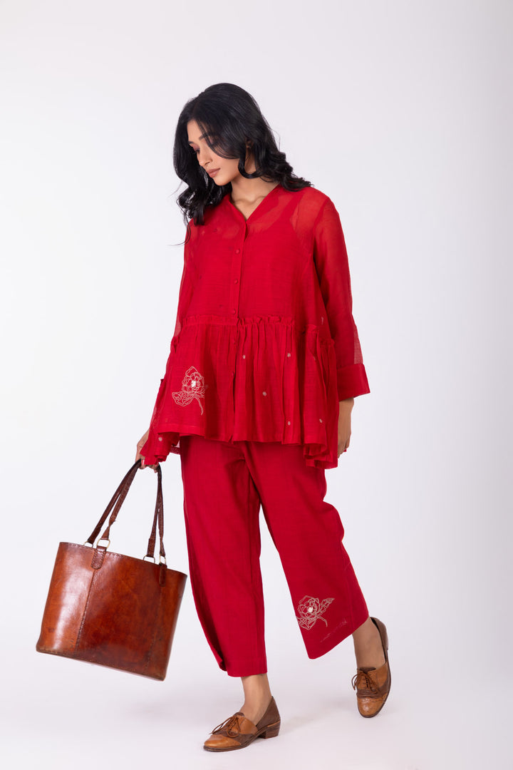 ROSETTE CRIMSON INK CO-ORD SET