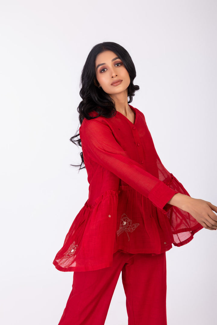 ROSETTE CRIMSON INK CO-ORD SET