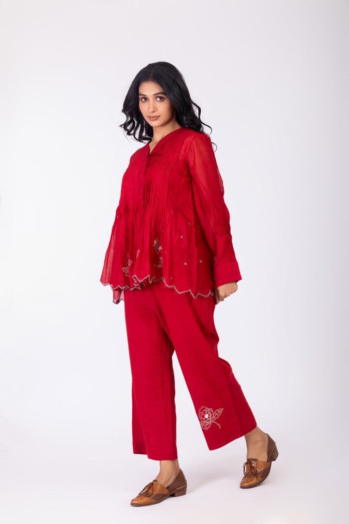 ROSETTE CRIMSON INK CO-ORD SET 4