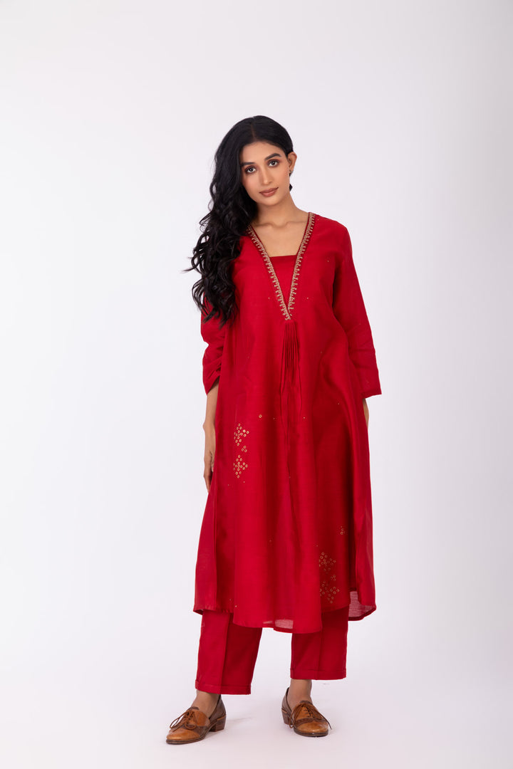 ROSETT CRIMSON INK TUNIC SET 2