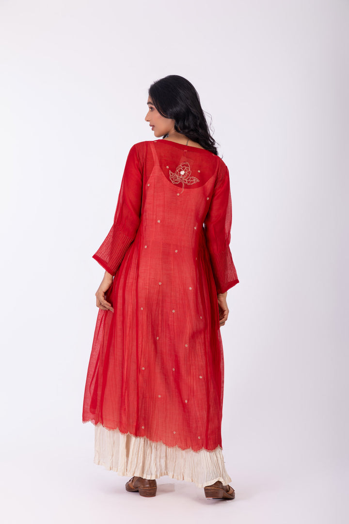 ROSETTE CRIMSON INK CHICAGO DRESS