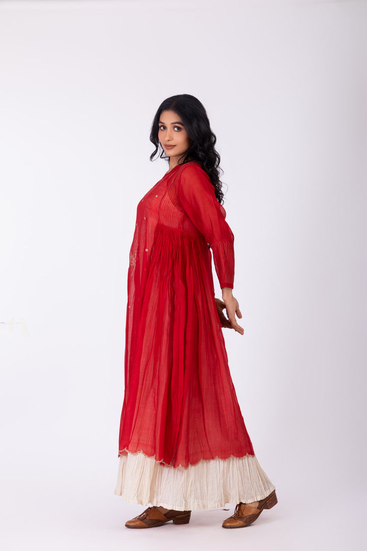 ROSETTE CRIMSON INK CHICAGO DRESS