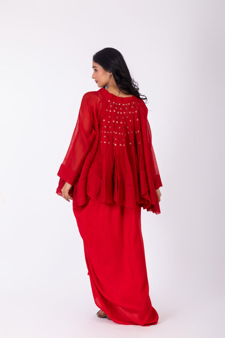 ROSETTE CRIMSON INK JACKET