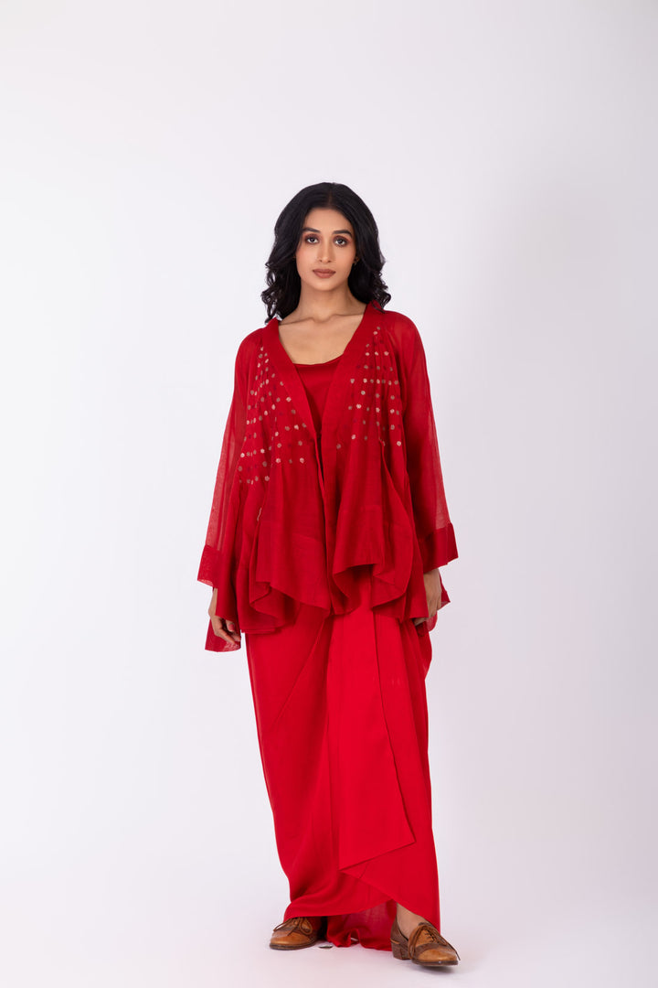 ROSETTE CRIMSON INK JACKET