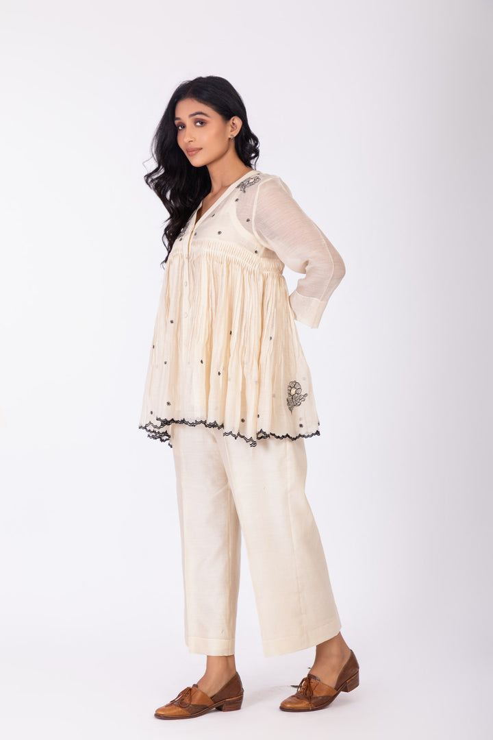 ROSETTE WHITE LILY INK CO-ORD SET