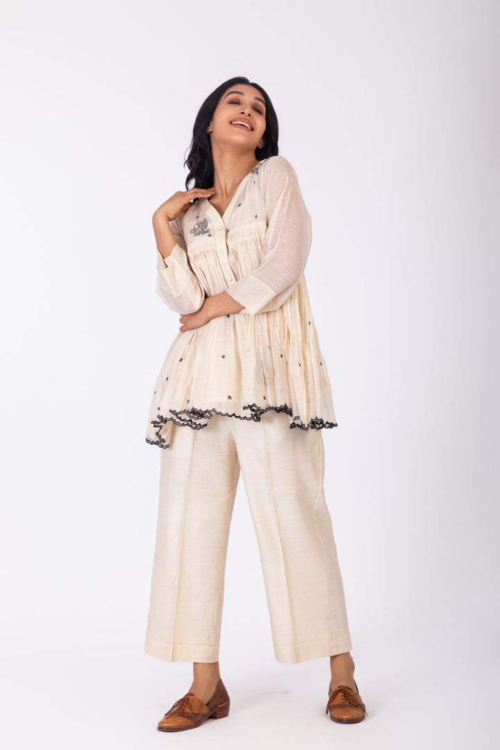 ROSETTE WHITE LILY INK CO-ORD SET