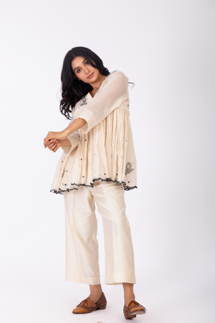 ROSETTE WHITE LILY INK CO-ORD SET