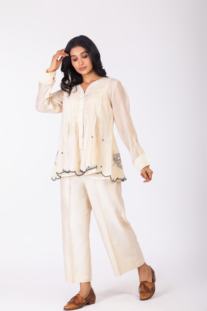ROSETTE WHITE LILY INK CO-ORD SET 2