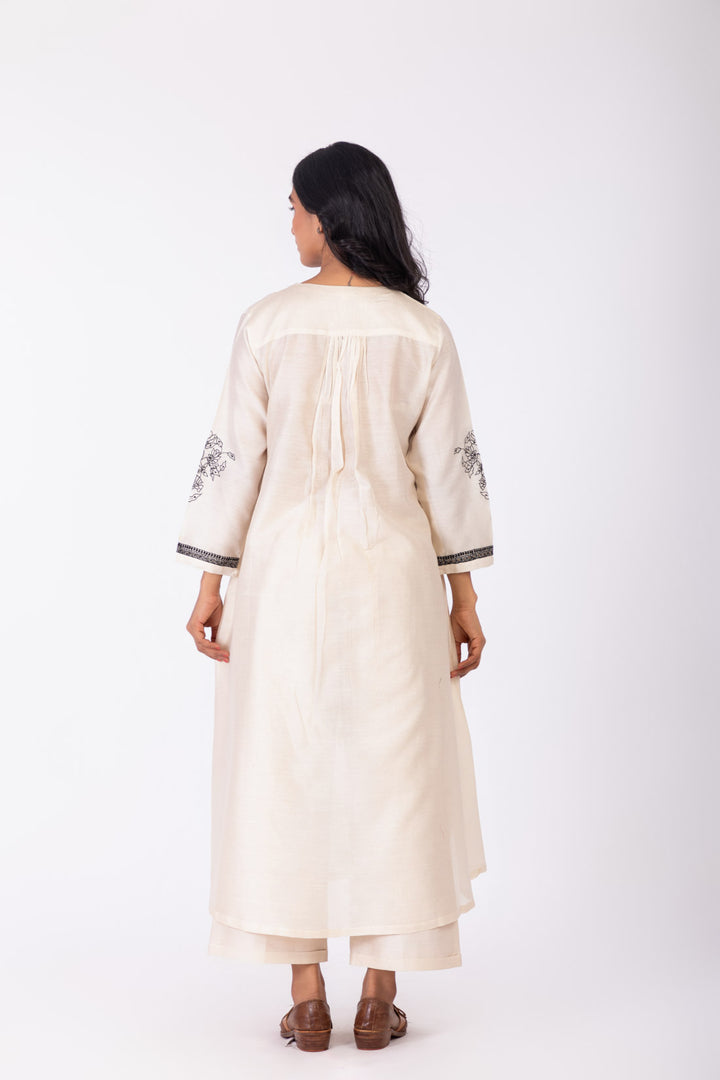 ROSETTE WHITE LILY INK GABA KALI TUNIC SET