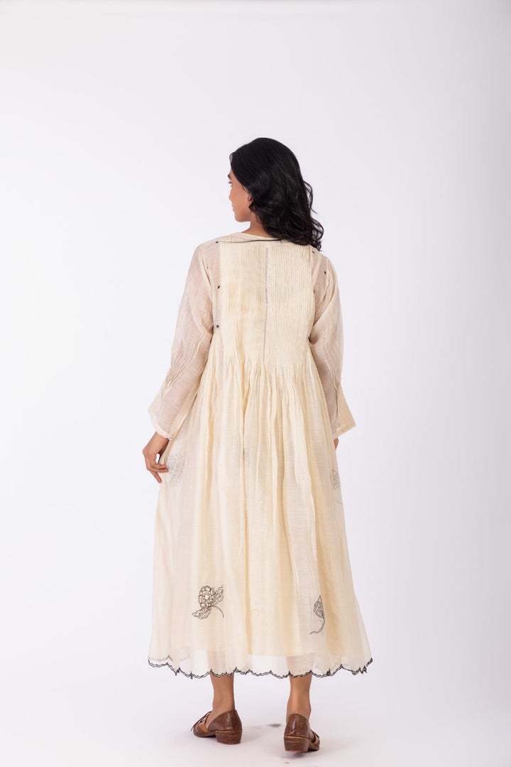 ROSETTE WHITE LILY INK MONOROE DRESS
