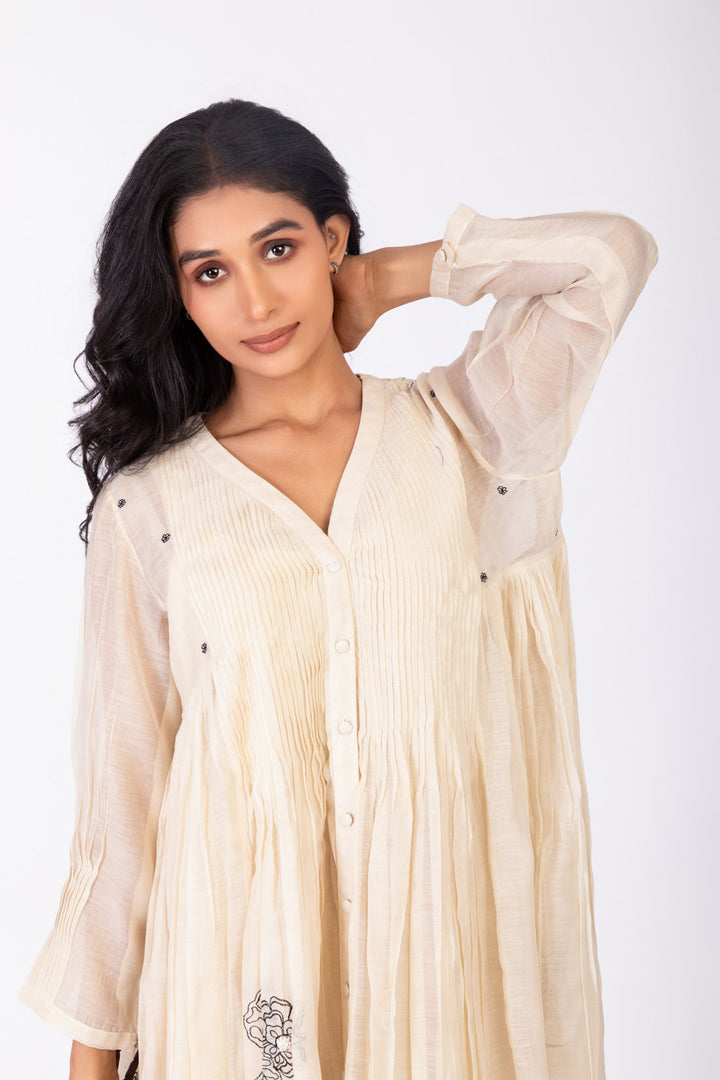 ROSETTE WHITE LILY INK MONOROE DRESS