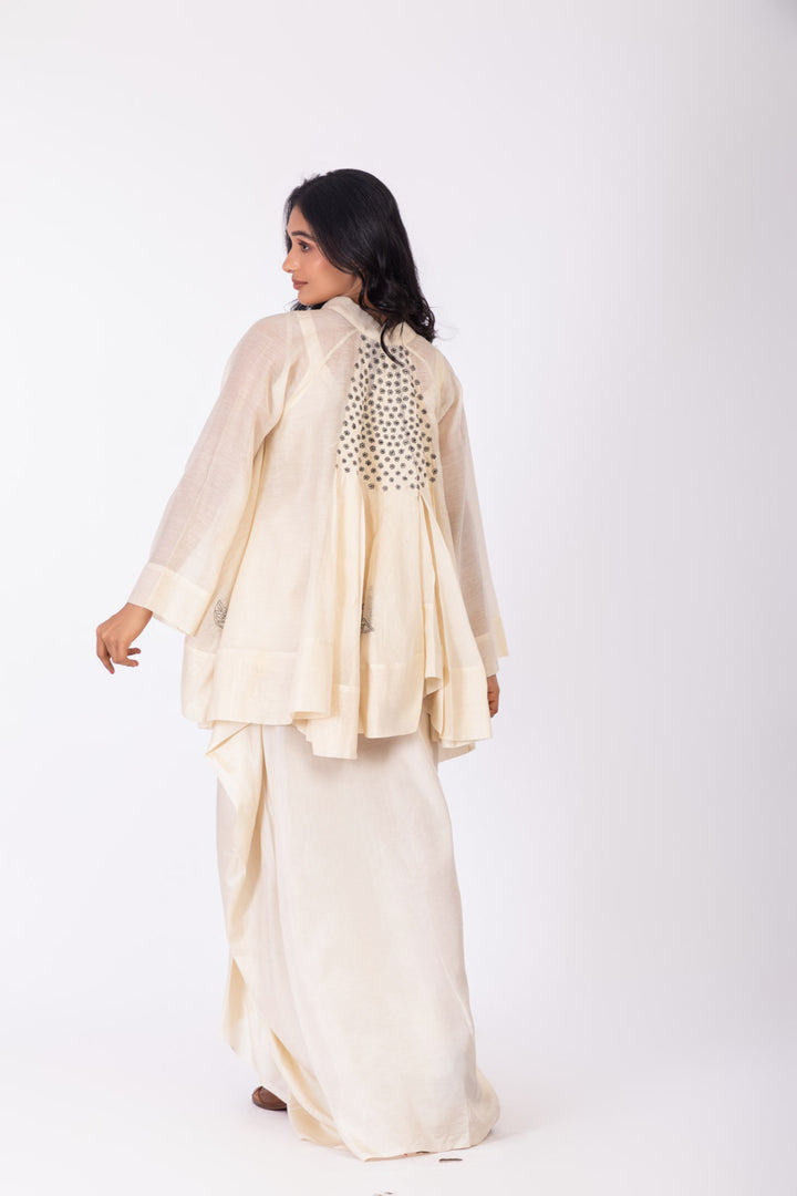 ROSETTE WHITE LILY  INK JACKET SET