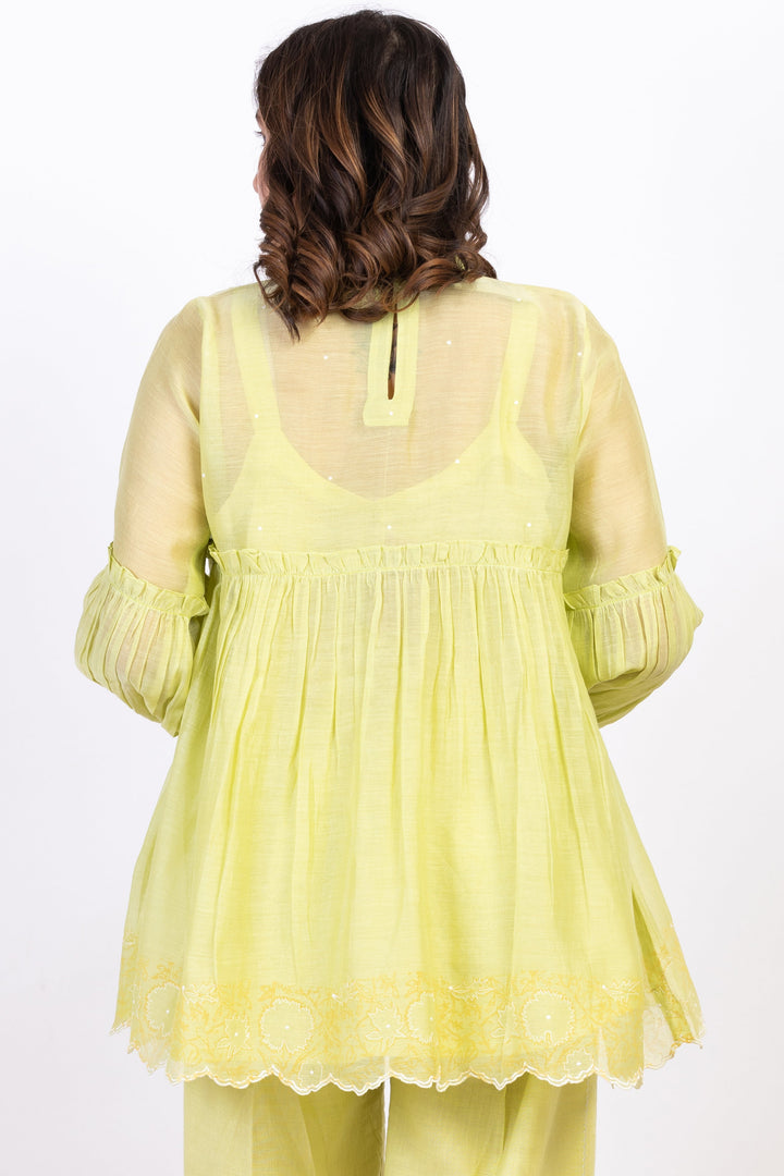 KATE SHORT SILK OVERLAY