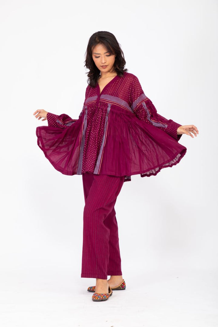 PURPLE ROSEWOOD CO-ORD SET
