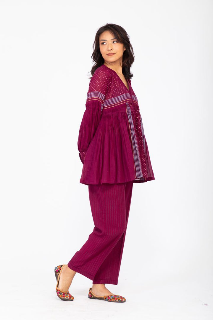PURPLE ROSEWOOD CO-ORD SET