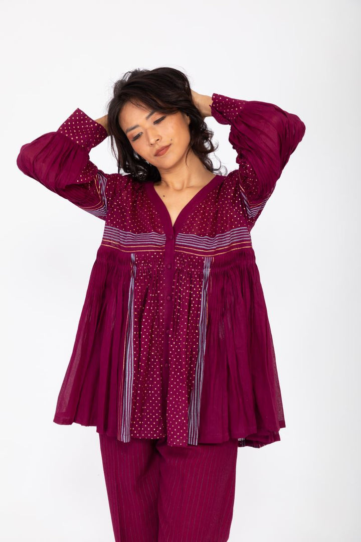 PURPLE ROSEWOOD CO-ORD SET