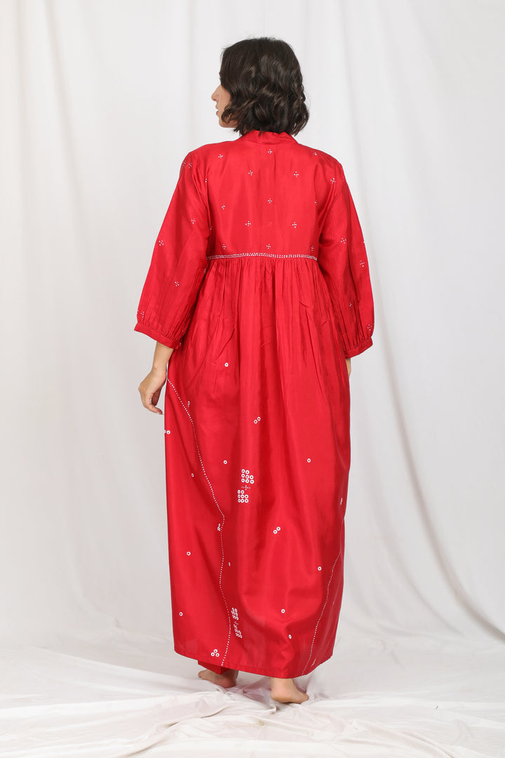 TAARA SILK OVERLAY CO-ORD SET